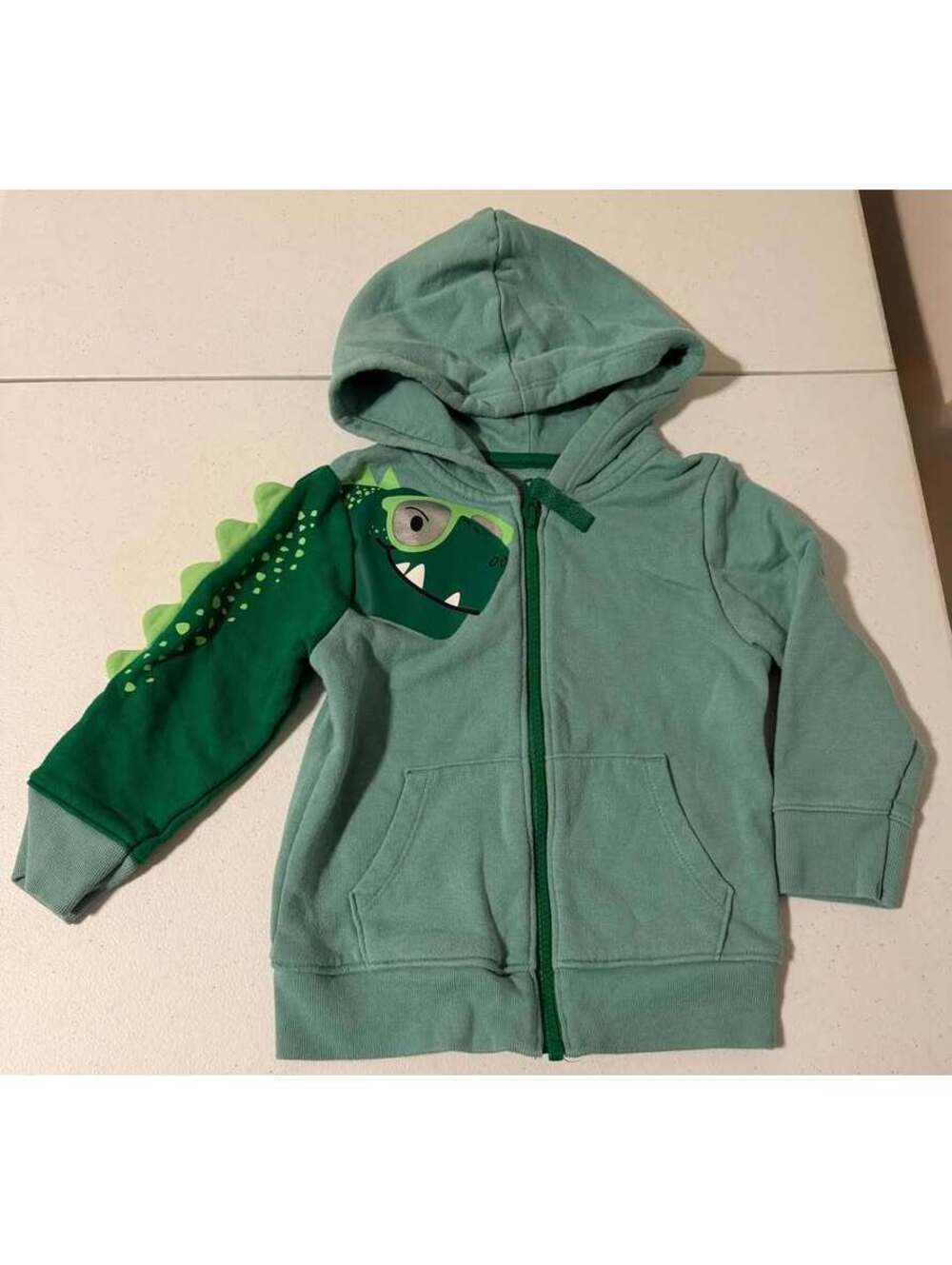Cat & Jack 2T Dinosaur Zip-Up Hoodie